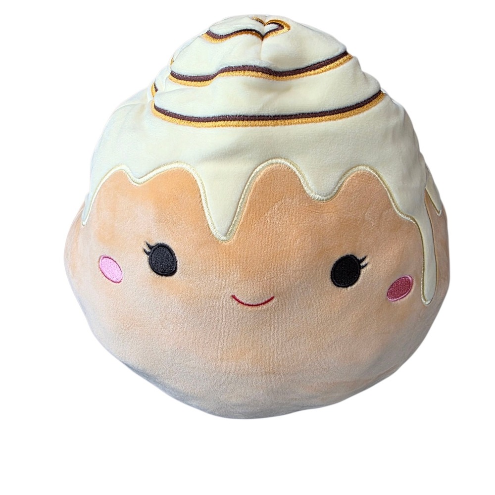 Squishmallows Flip-A-Mallows 12-Inch Mint Ice Cream and Toasted‎ Cinnamon Roll